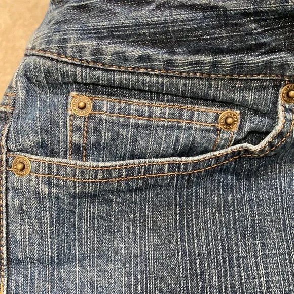 ANN TAYLOR LOFT JEAN SKIRT - Picture 5 of 8